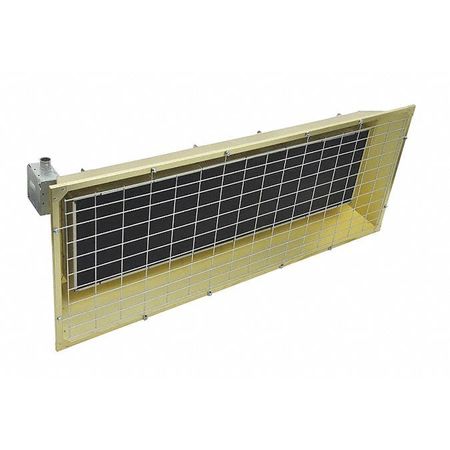 Fostoria Electric Infrared Heater, Ceiling, Suspended, Aluminum, 32,415 BtuH FSS-9548-3