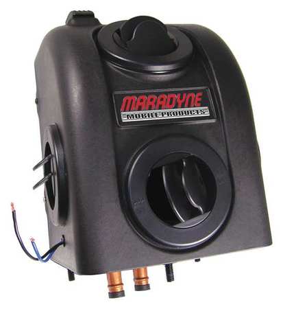 Maradyne DC Auxiliary Heater, 12V, 10A, 30W, 9-7/8inH 4000-12V