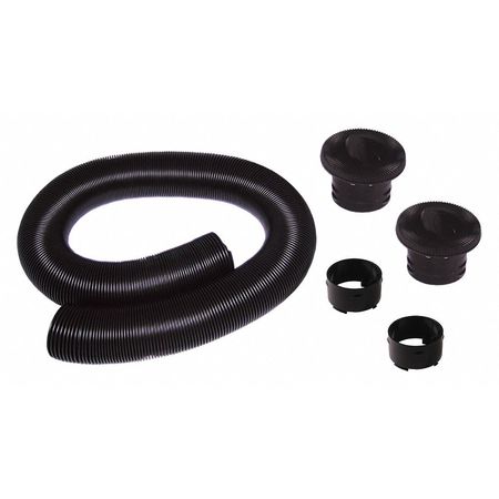 Maradyne Louver Kit, 2 in. Flex Hose MFA127 | Zoro