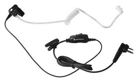 MOTOROLA Surveillance Kit, Rubber Earbud Included HKLN4601A