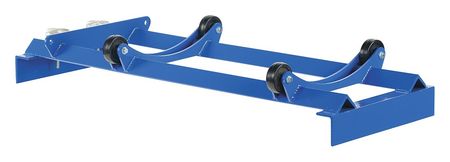 Vestil PalltRackDrum RollrCradle, Blue, 17-3/8inW PRDC-42-R