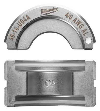 MILWAUKEE TOOL 4/0  Aluminum U Style Die 49-16-U04A