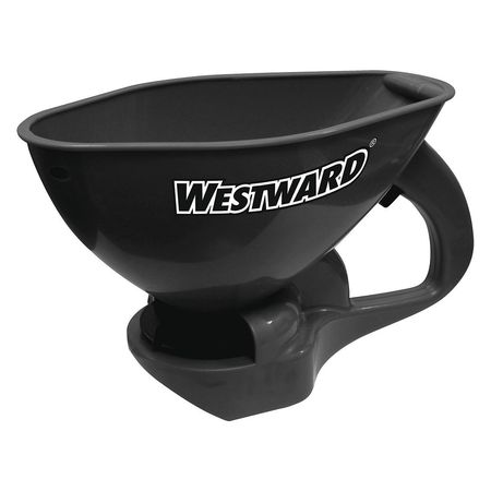 Westward Handheld Broadcast Spreader, 3.8 lb. 45FE34