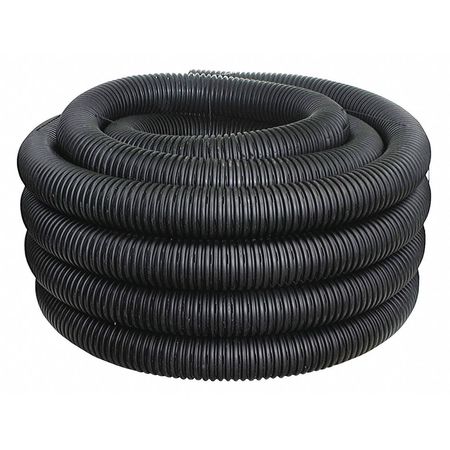 Advanced Drainage Systems Corrugated Drainage Pipe, 100ft.L, 3in.Dia 03010100