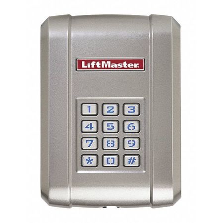 LIFTMASTER Commercial Access Control Keypad, Gray KPW250