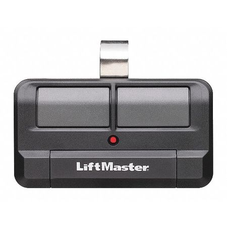 LIFTMASTER Entry Transmitter, Dual Button, Black/Gray 892LT