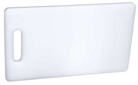 Crestware 9" x 6" Polyethylene Cutting Board, White PCB69