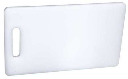 CRESTWARE 9" x 6" Polyethylene Cutting Board, White PCB69