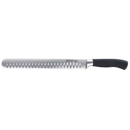 CRESTWARE Slicer Knife, Straight, 10 in. L, Black KN151