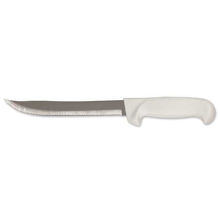 CRESTWARE Utility Knife, Straight, 9 in. L, White KN42