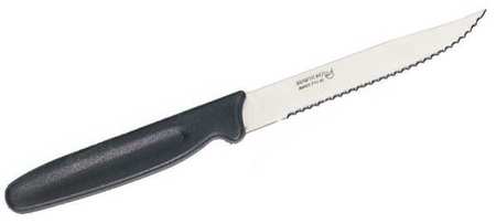 CRESTWARE Steak Knife, 4-3/4inL, Plastic Handle, PK12 SKPP2