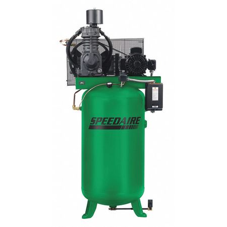 SPEEDAIRE Electric Air Compressor, 7-1/2 HP, 80 gal. 45GP30