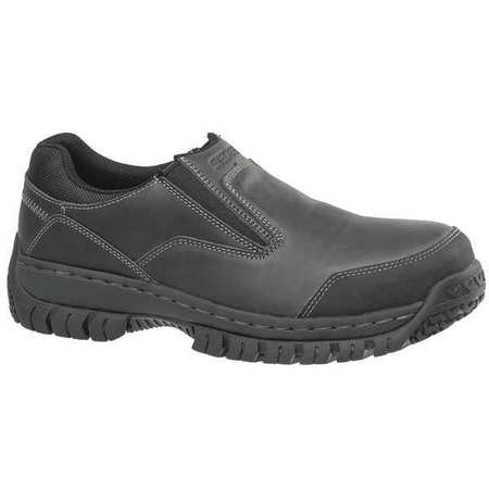SKECHERS Slip-On Shoes, 10-1/2, D, Men, Black, PR 77066 -BLK SZ 10.5