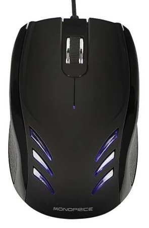 Monoprice Mouse, Corded, 3 Button 9255