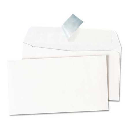 UNIVERSAL ONE Envelope, #6-3/4, Self-Adhesive, PK100 UNV36000