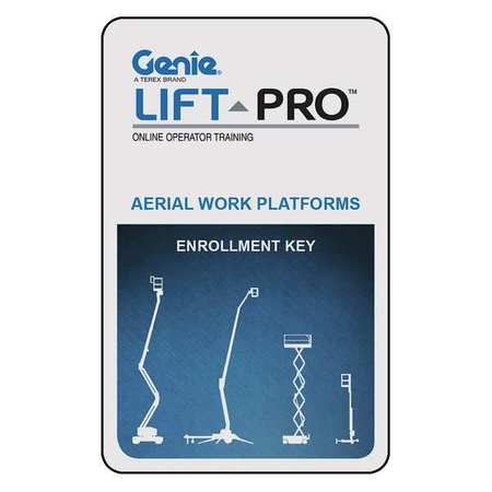 GENIE Aerial Work Platform Course, Access Card Lift Pro (AWP)