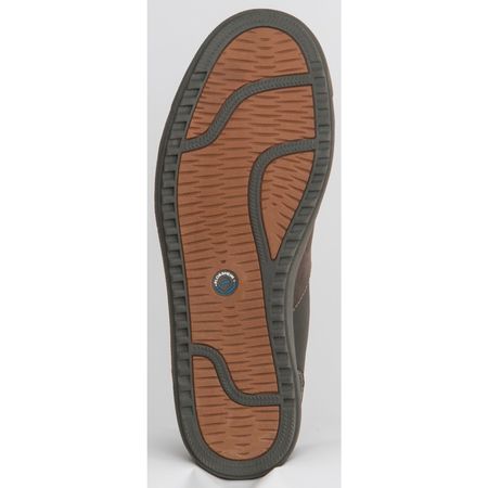 Florsheim Size 9-1/2 Men's Oxford Shoe Steel Work Shoe, Brown FS2600