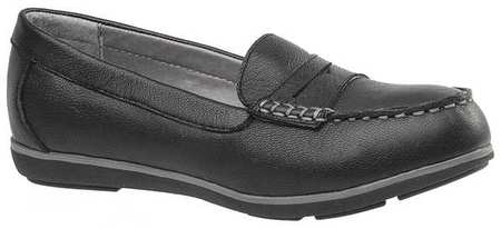 Rockport Works Size 8-1/2W Women's Loafer Shoe Steel Work Shoe, Black ...