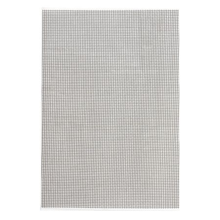 SCREENMEND Door and Window Screen, Aluminum, 5 in W, 0.5 ft L, 0.013 in Wire Dia, Gray 857101004549