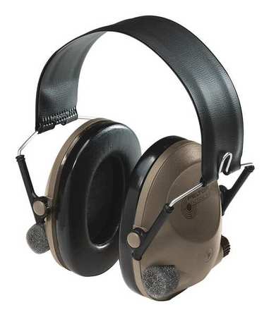 3M Tactical Headset, Over the Head, Brown MT15H67FB