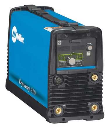 Miller Electric Tig Welder, Dynasty 210 Series, 120 to 480V AC, 210 Max. Output Amps, 210A @ 18V Rated Output 907685