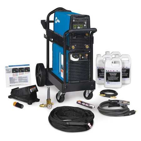 Miller Electric Tig Welder, Dynasty 210 Series, 120 to 480V AC, 210 Max. Output Amps, 210A @ 18V Rated Output 951667