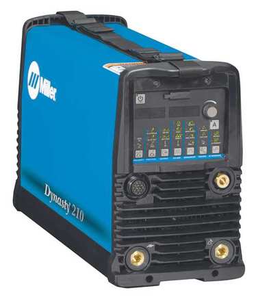 Miller Electric Tig Welder, Dynasty 210 Series, 120 to 480V AC, 210 Max. Output Amps, 210A @ 18V Rated Output 907686