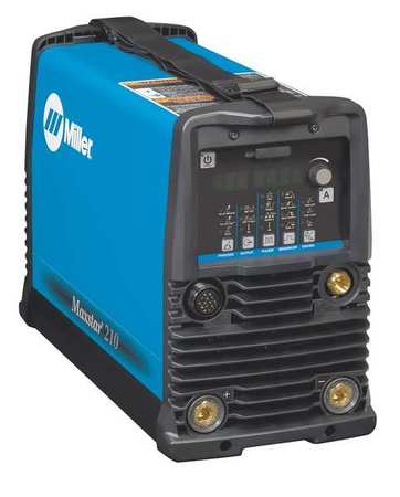 Miller Electric Tig Welder, Maxstar 210 Series, 120 to 480V AC, 210 Max. Output Amps, 210A @ 18V Rated Output 907684