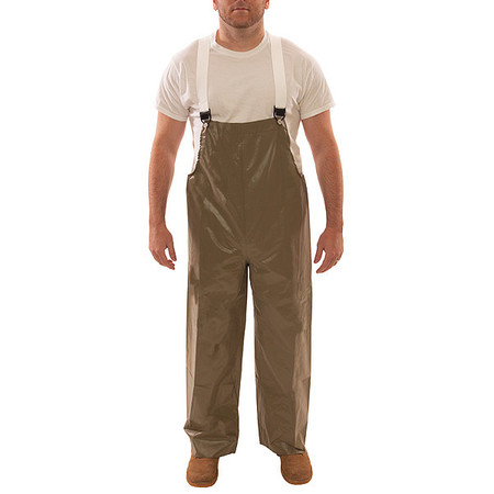 TINGLEY Magnaprene Flame Resistant Rain Bib Overall, Tan, 4XL O12008