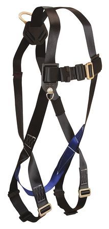 CONDOR Full Body Harness, XL/2XL, Polyester 45J275