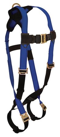 CONDOR Full Body Harness, XL, Polyester 45J268