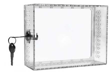 PRO1 IAQ Plastic Clear Thermostat Guard T150