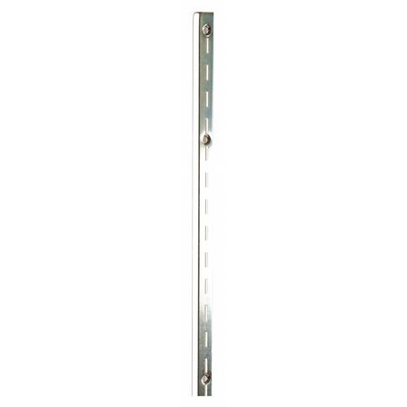 Econoco Single Slotted Standard 72"H, Silver, 10PK SS12/72