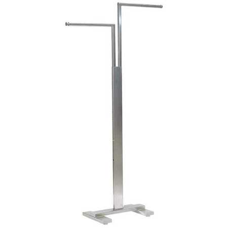 Econoco Adjustable Rack, Silver 3"L x 75"H BA48SC