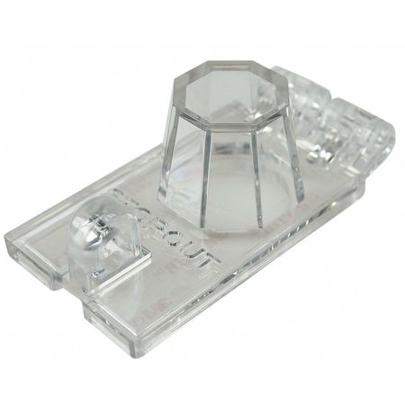 STOPOUT Toggle Switch Lockout, Clear, 3-1/2" L KDD142