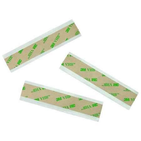 3M Adh. Transfer Tape, Rect., 3/4x4 In, PK100 F9460PC