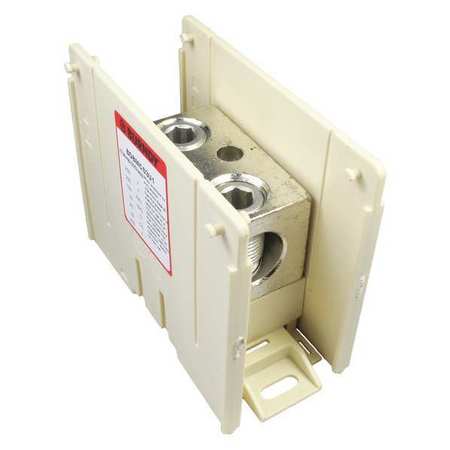 BURNDY Power Distribution Block, 6 AWG to 350MCM BDBMCS3U1