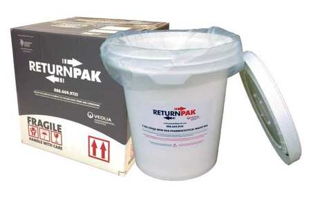 RECYCLEPAK Pharmaceutical Waste Kit, 5 gal. SUPPLY-264
