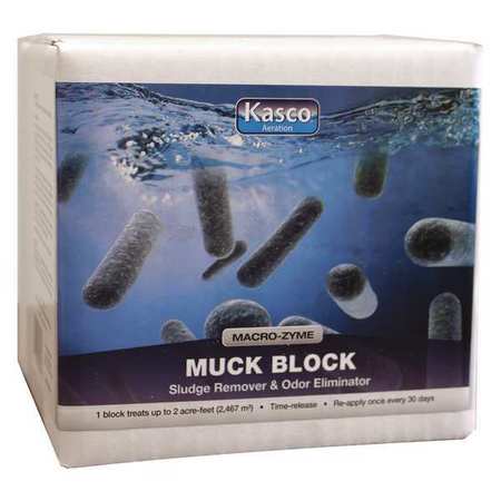 Kasco Pond Bacteria Enzyme, 5 lb., Block MZMB5