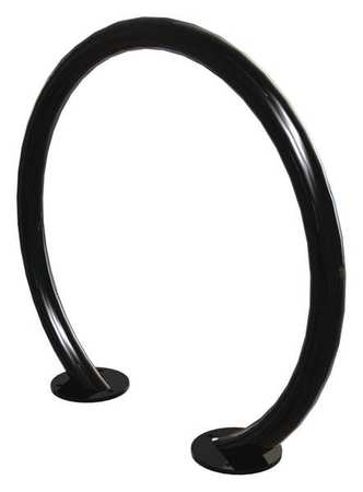 MADRAX Bike Rack, Blk, (2)Bikes, 32-3/8in.H, 3in.W QS-ORN-2-SF-B