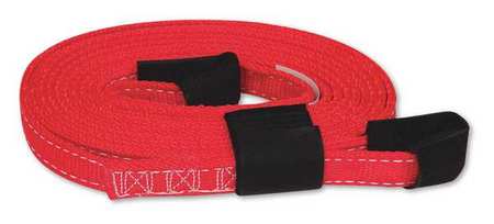 Snap-Loc Tow Strap, 2333 lb. WLL, 1 in. W, Red SLTT115K07R