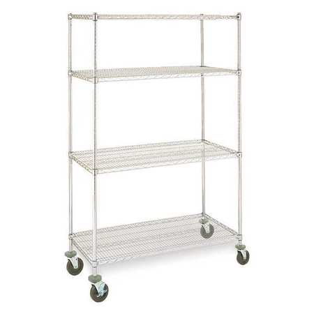 INSTOCK Metal Shelving, 10 ga., 72" W, 18" D GRMJ1872-79C