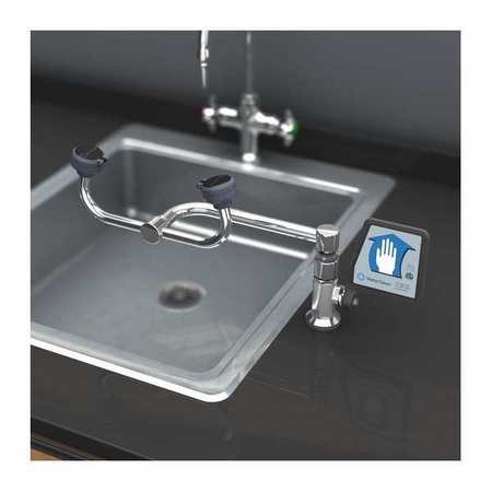 Watersaver Faucet Company Deck Mounted Eyewash Station No Bowl