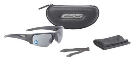 Ess Polarized Safety Sunglasses, Gray Polycarbonate Lens, Polarized EE9019-03