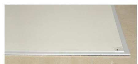 PLASTICOVER Floor Protection Mats, 3.08ft, 5lb, White PCS240036-WBASE