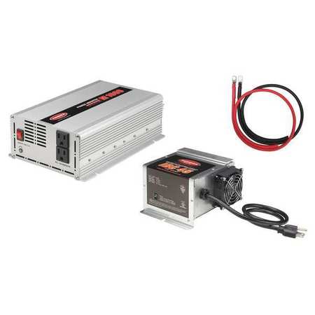 TUNDRA Automatic Battery Charger/Inverter, Charging, 45A, 1000W ICM10245