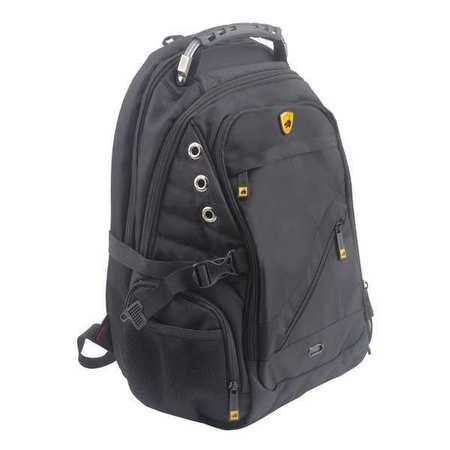 GUARD DOG SECURITY Backpack, Backpack, Black, Nylon BP-GDPBP2000-BK