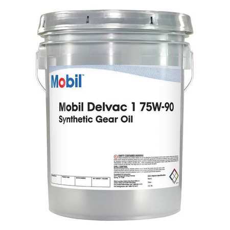 Mobil 5 gal Gear Oil Pail Amber 122047