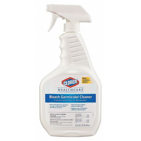 Clorox Cleaner and Disinfectant, 22 oz. Trigger Spray Bottle, Unscented, 8 PK 68967