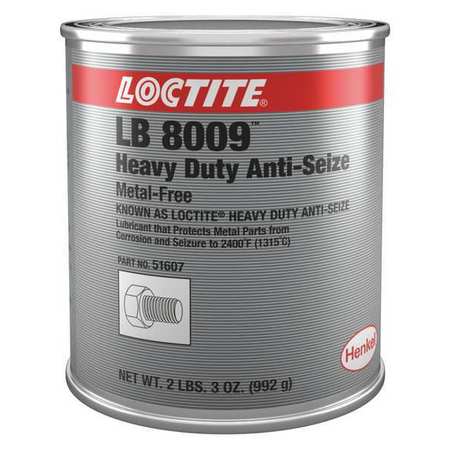 LOCTITE Anti-Seize, Heavy Duty, 2 lb, Can LB 8009(TM) HEAVY DUTY ANTI-SEIZE 234349